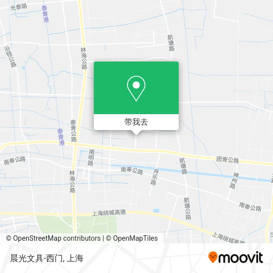 晨光文具-西门地图