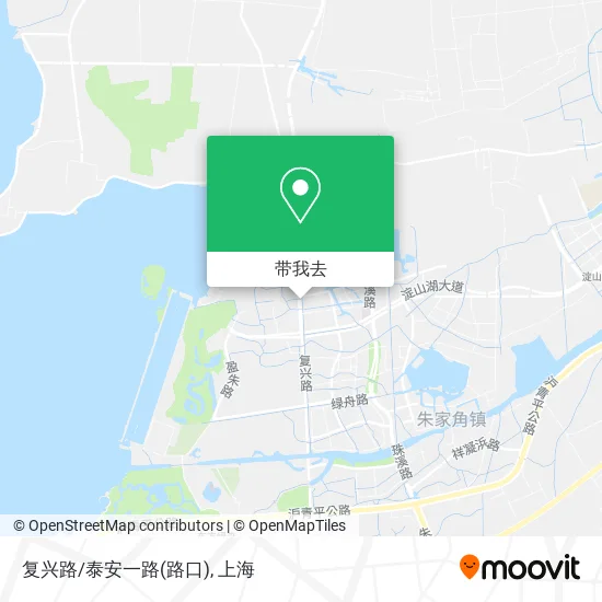 复兴路/泰安一路(路口)地图