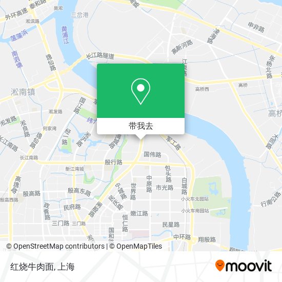 红烧牛肉面地图