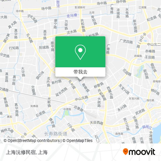 上海沅修民宿地图