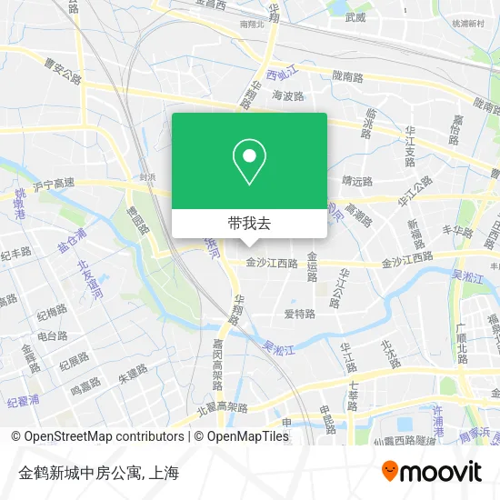 金鹤新城中房公寓地图