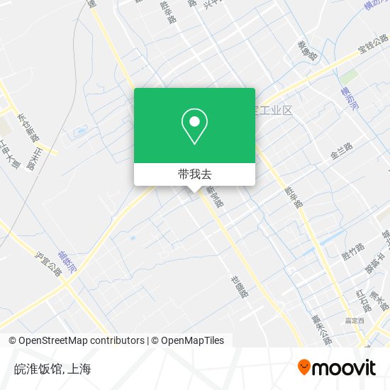 皖淮饭馆地图