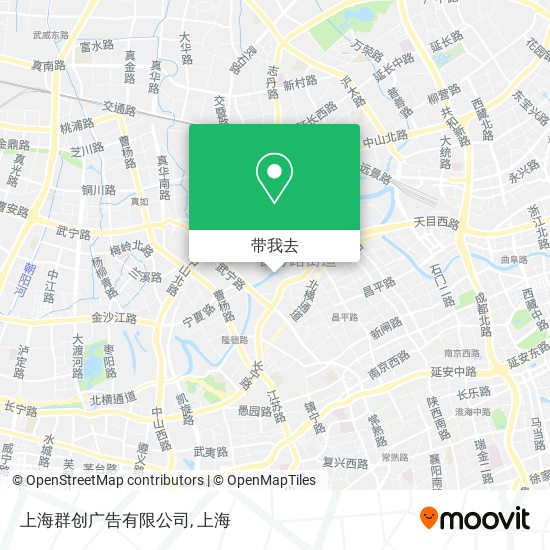 上海群创广告有限公司地图