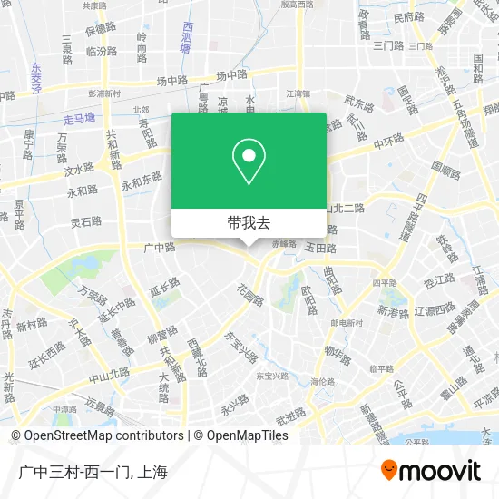 广中三村-西一门地图