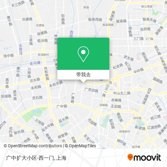 广中扩大小区-西一门地图