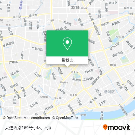 大连西路159号小区地图