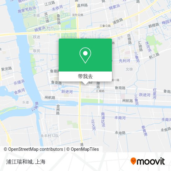 浦江瑞和城地图