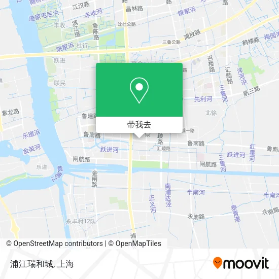 浦江瑞和城地图