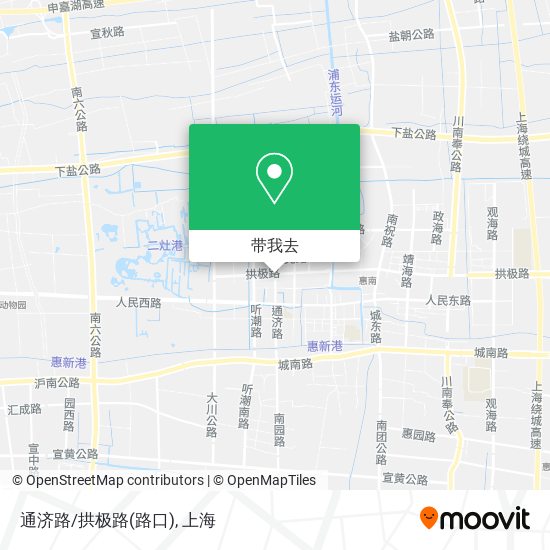 通济路/拱极路(路口)地图