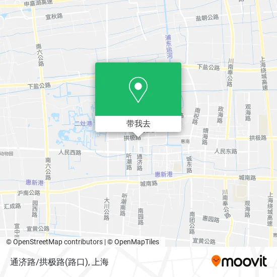 通济路/拱极路(路口)地图
