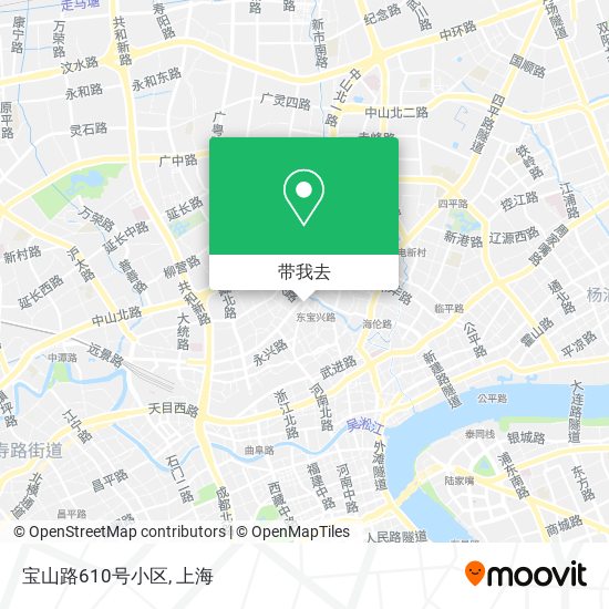 宝山路610号小区地图