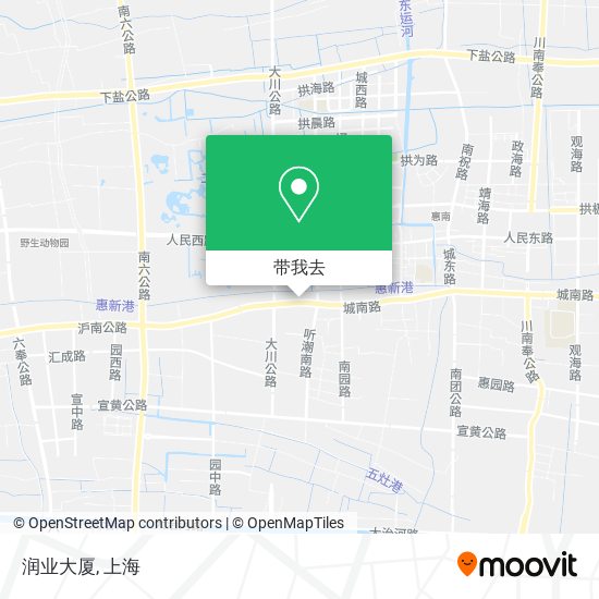 润业大厦地图