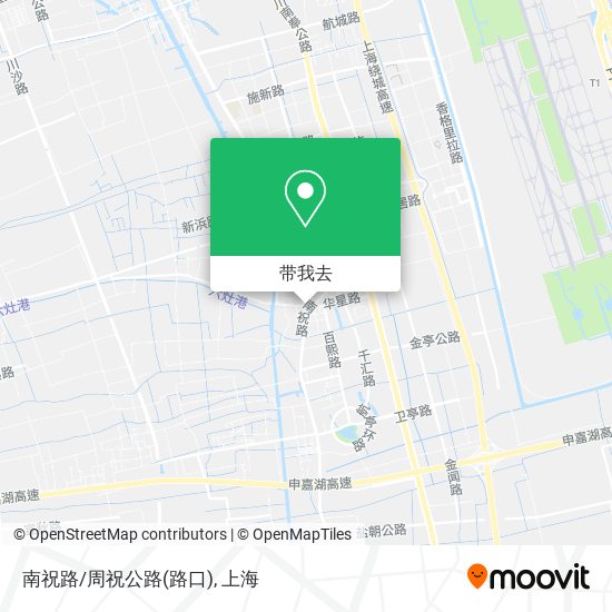 南祝路/周祝公路(路口)地图