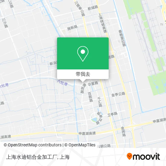 上海水迪铝合金加工厂地图