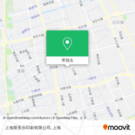上海斯美乐印刷有限公司地图