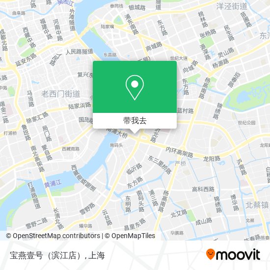 宝燕壹号（滨江店）地图
