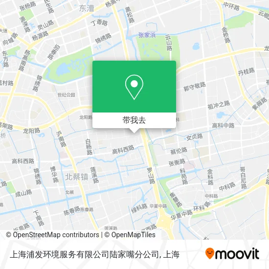 上海浦发环境服务有限公司陆家嘴分公司地图