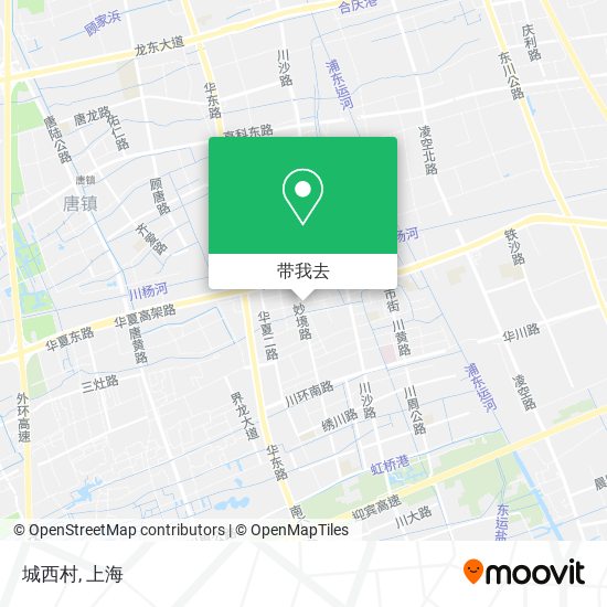 城西村地图