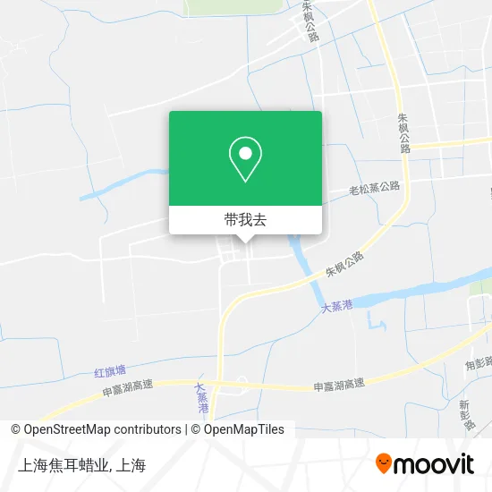 上海焦耳蜡业地图