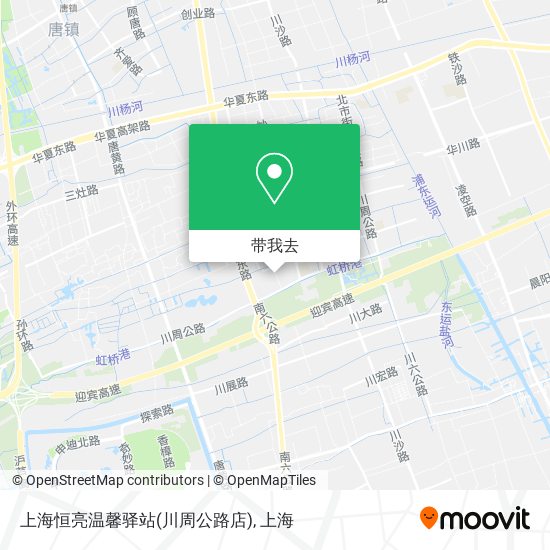 上海恒亮温馨驿站(川周公路店)地图