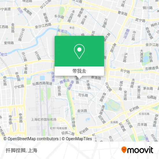 扦脚捏脚地图