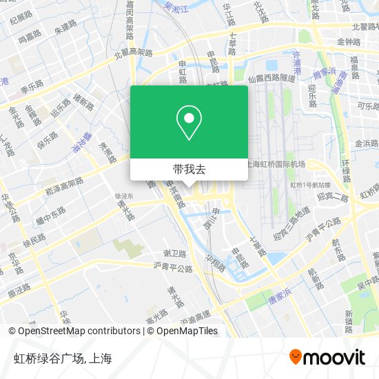 虹桥绿谷广场地图