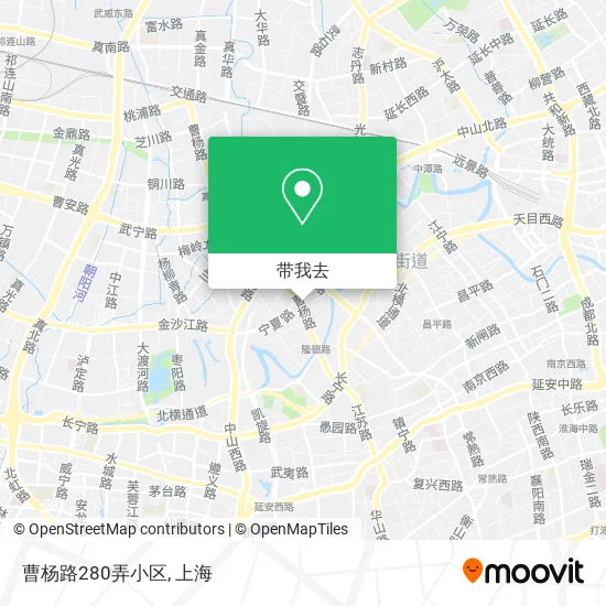 曹杨路280弄小区地图