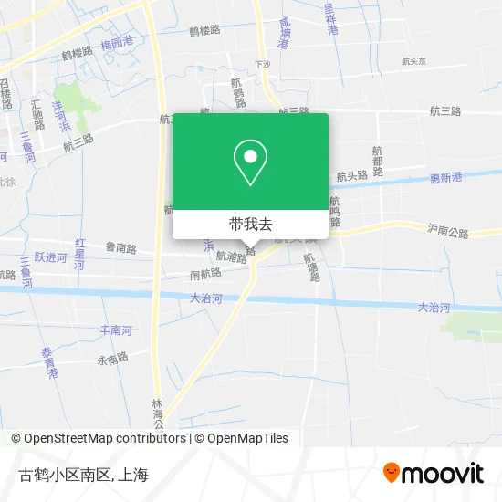 古鹤小区南区地图