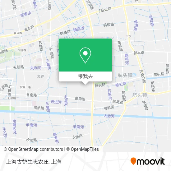 上海古鹤生态农庄地图