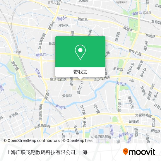 上海广联飞翔数码科技有限公司地图