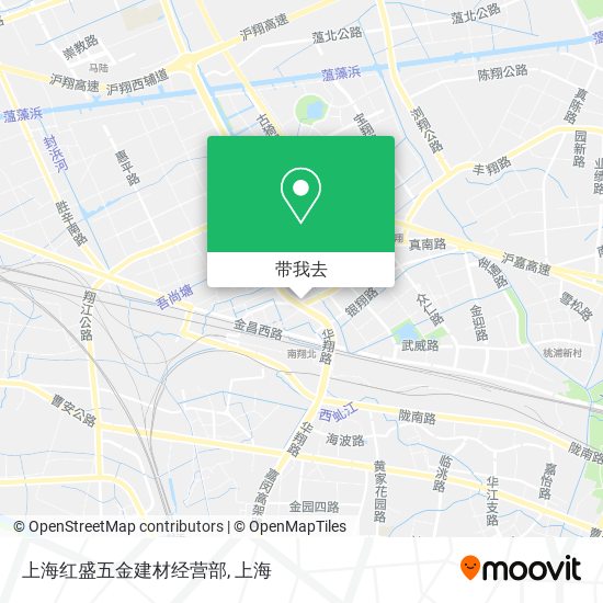 上海红盛五金建材经营部地图