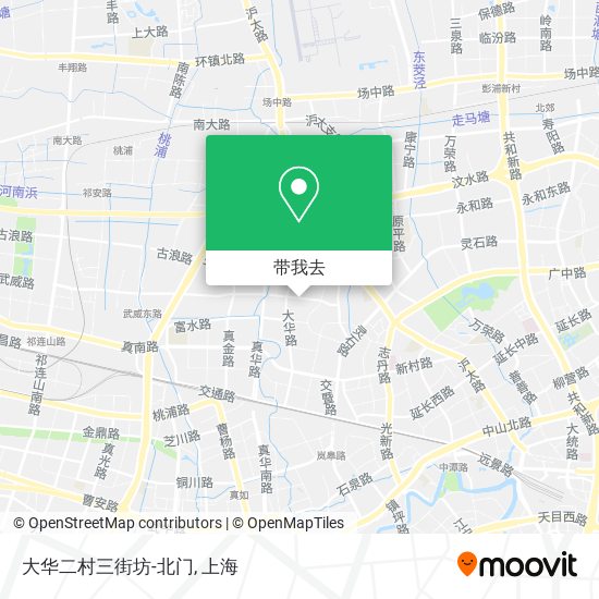 大华二村三街坊-北门地图