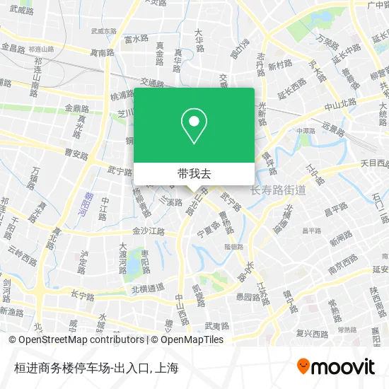 桓进商务楼停车场-出入口地图
