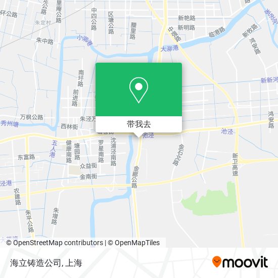 海立铸造公司地图