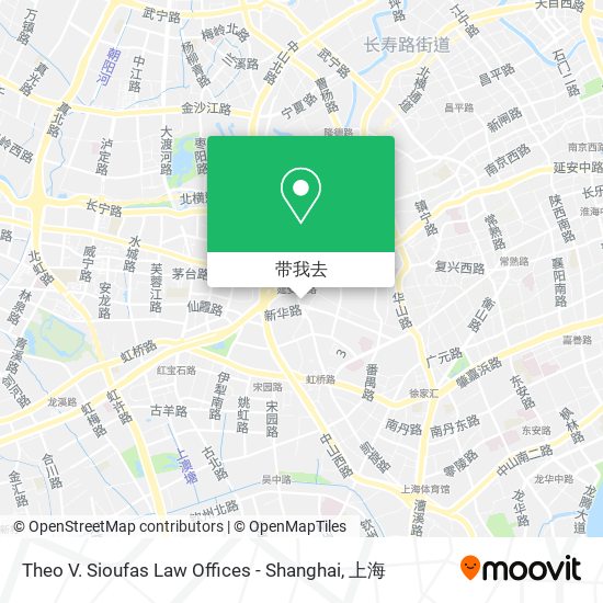 Theo V. Sioufas Law Offices - Shanghai地图