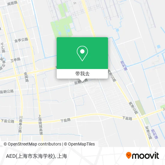 AED(上海市东海学校)地图