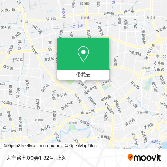大宁路七OO弄1-32号地图