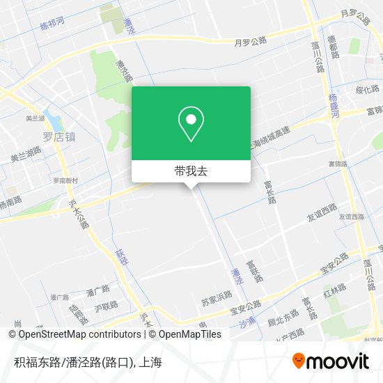 积福东路/潘泾路(路口)地图