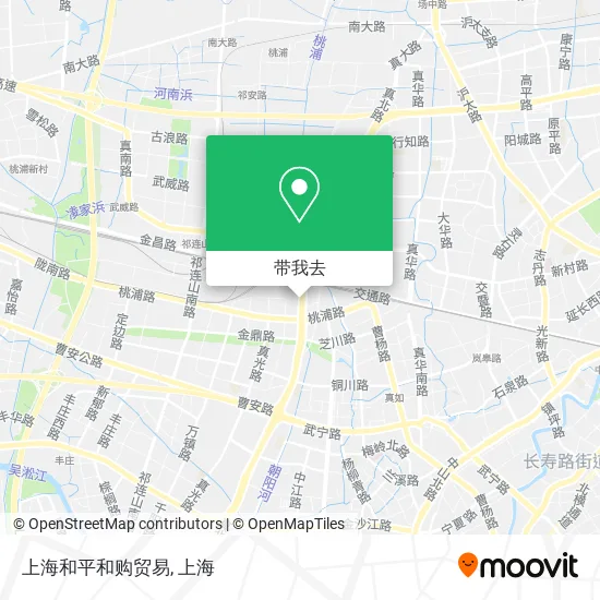 上海和平和购贸易地图