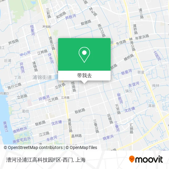 漕河泾浦江高科技园F区-西门地图
