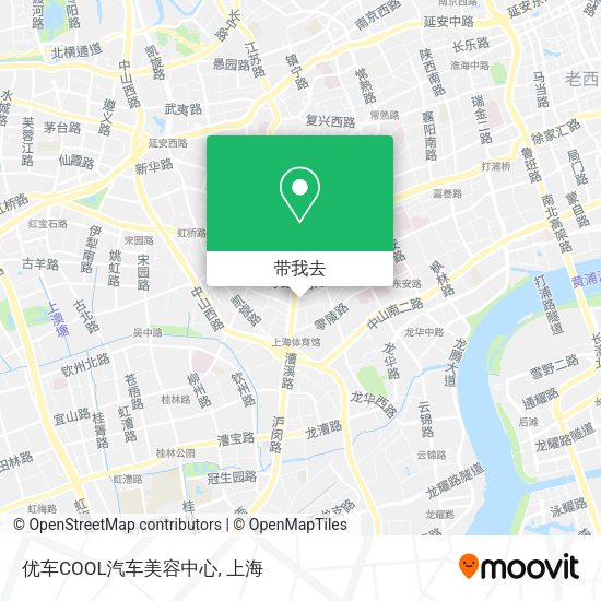 优车COOL汽车美容中心地图