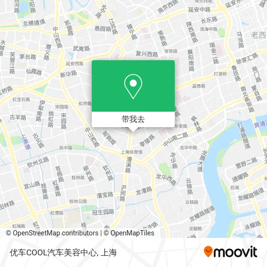 优车COOL汽车美容中心地图