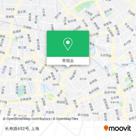 长寿路652号地图