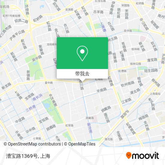 漕宝路1369号地图