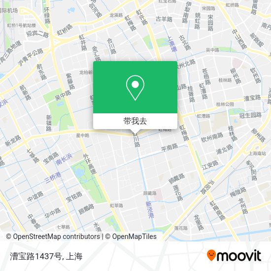 漕宝路1437号地图
