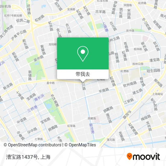 漕宝路1437号地图