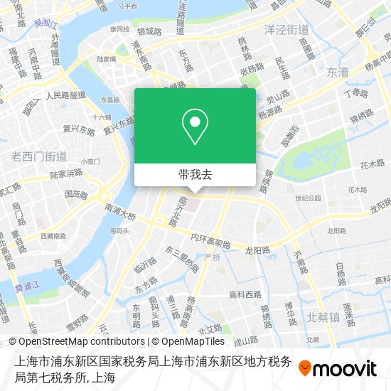 上海市浦东新区国家税务局上海市浦东新区地方税务局第七税务所地图
