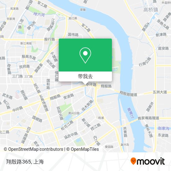 翔殷路365地图