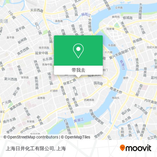 上海日井化工有限公司地图