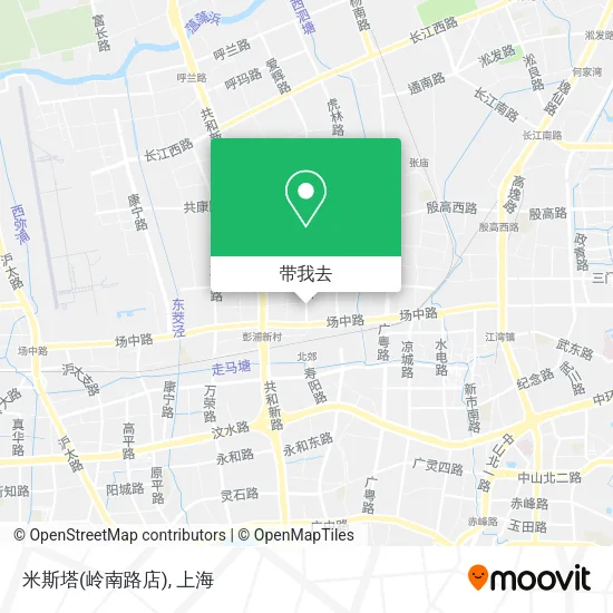 米斯塔(岭南路店)地图